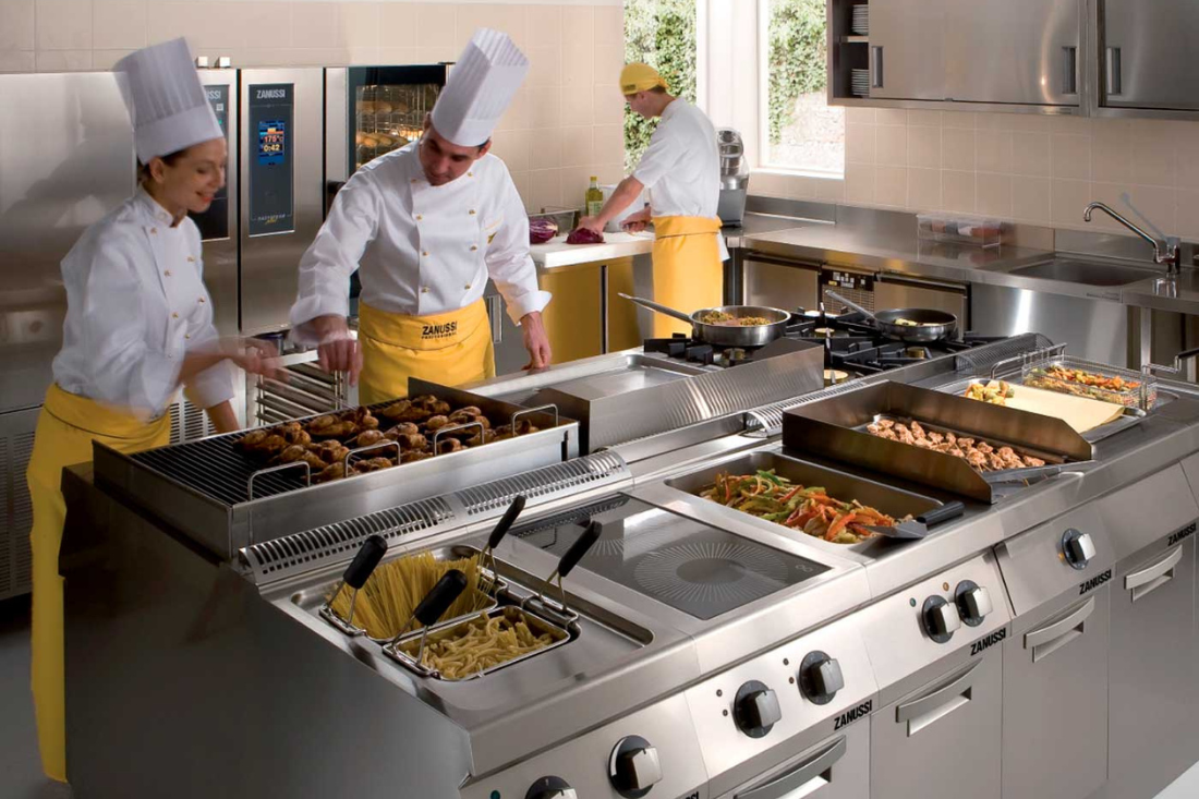 Cucina professionale per stabilimenti balneari