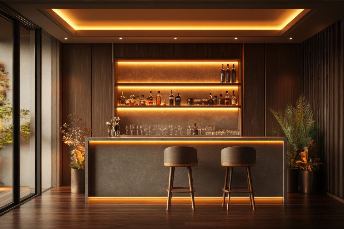 2. Illuminazione strategica che cambia atmosfera