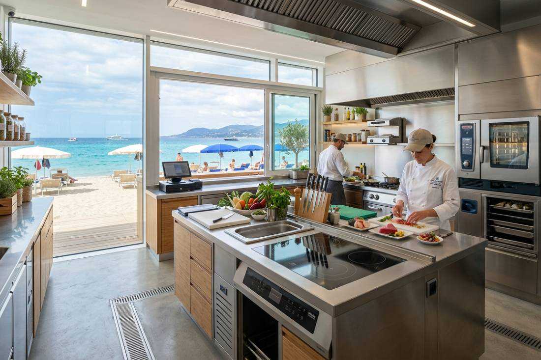 Stabilimenti balneari 2026: come progettare cucine professionali e aree food