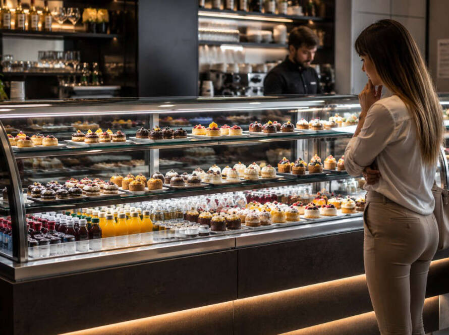 Banco vetrina refrigerato per bar come valorizzare prodotti e aumentare le vendite