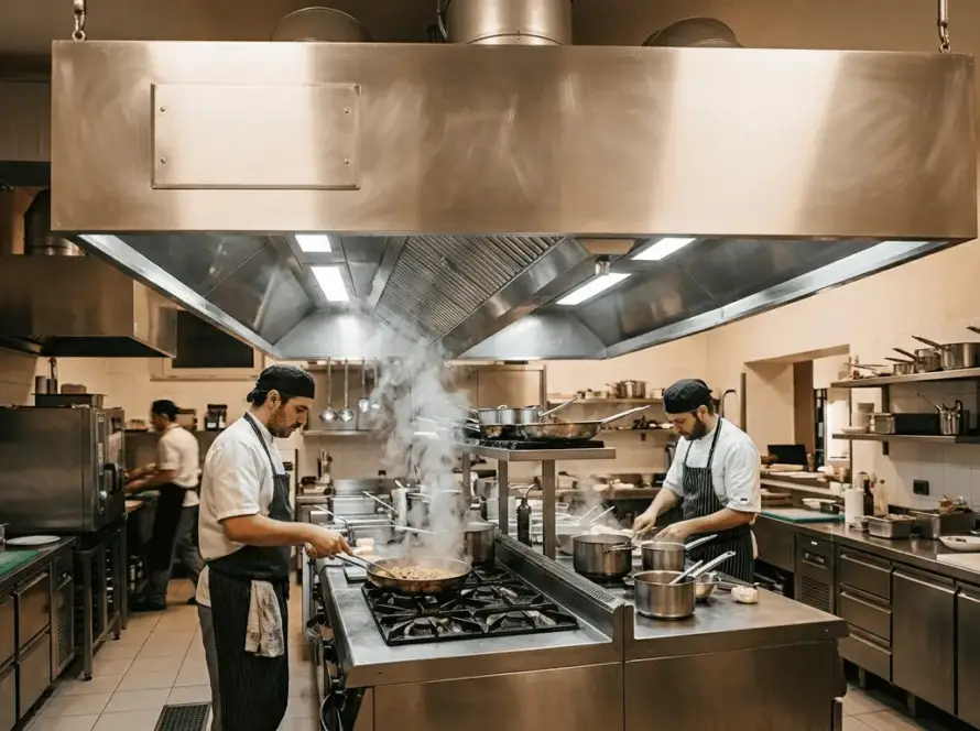 Cappe di aspirazione per cucine professionali guida alla scelta e alla manutenzione